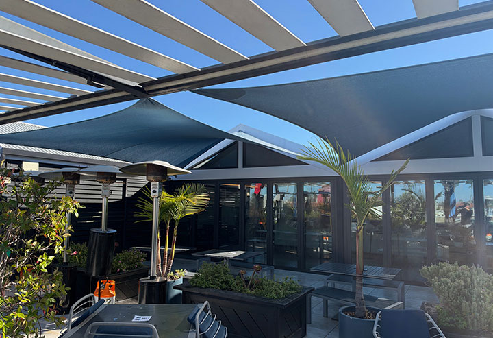 Shade Sails Project University Heights in San Diego